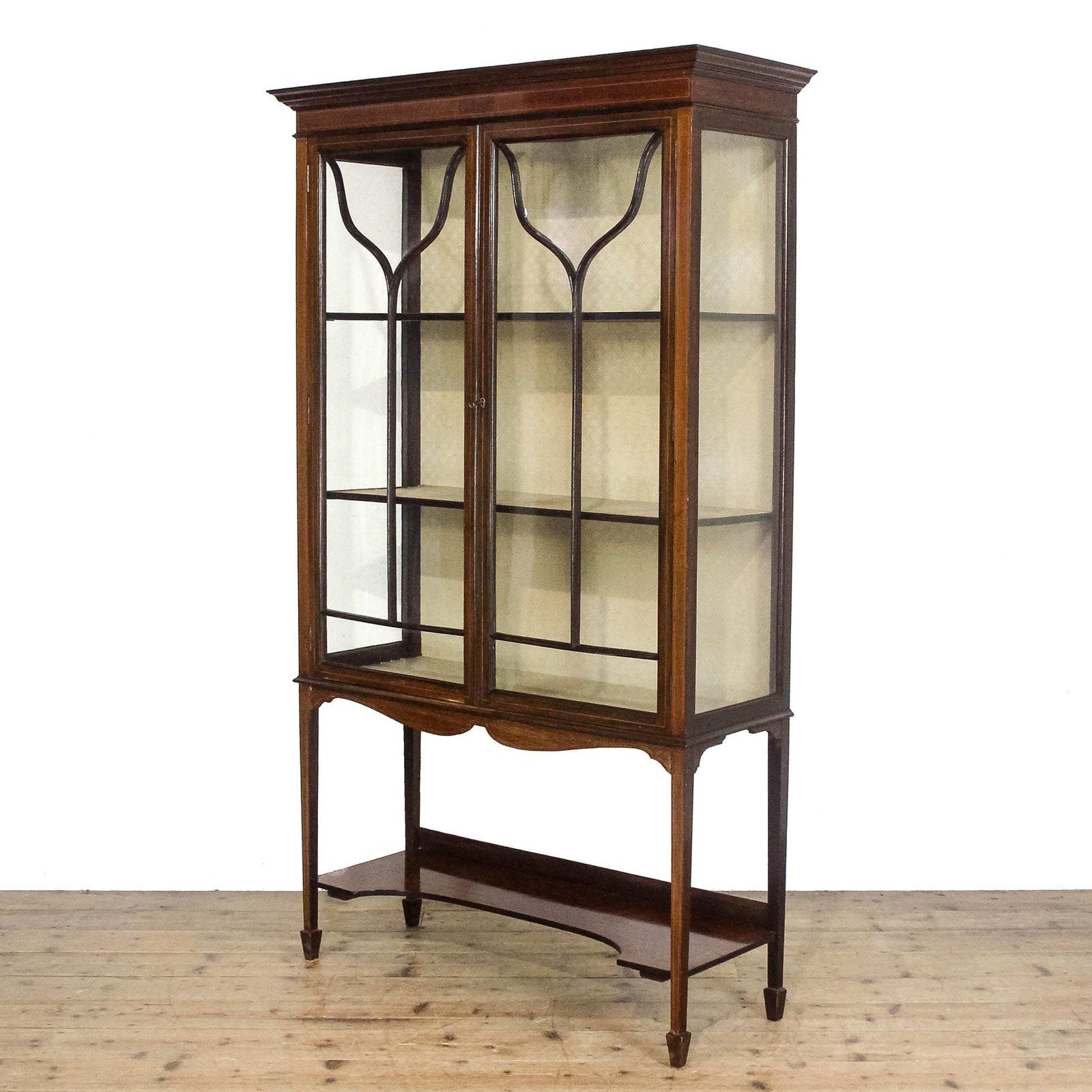 Antique Edwardian Mahogany Display Cabinet | Antiques | Antique Cabinet | Antique Storage | Display Cabinet (M 654) photo furniture