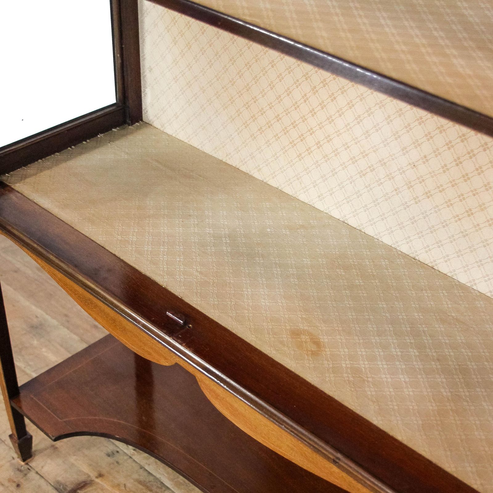 photo for sale Antique Edwardian Mahogany Display Cabinet | Antiques | Antique Cabinet | Antique Storage | Display Cabinet (M 654)