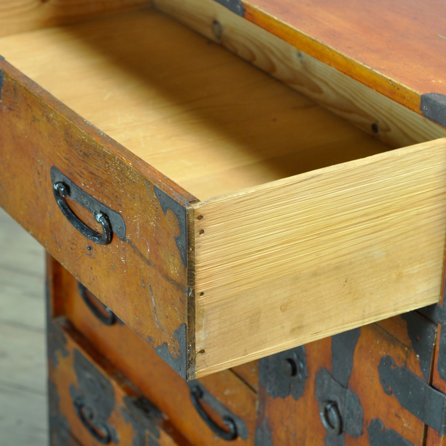 Japanese Tansu Chest Of Drawers, Circa 1890 photo Furniture