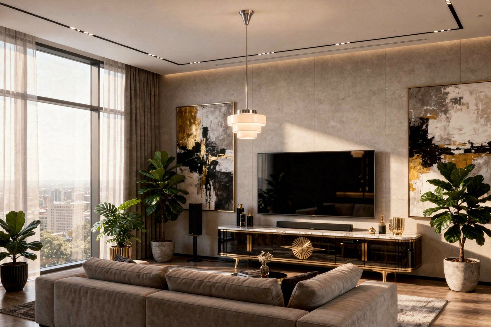 photo furniture Restored Art Deco Chandelier, Chrome Plated Steel, Opaline Glass, Czech, 1920s
