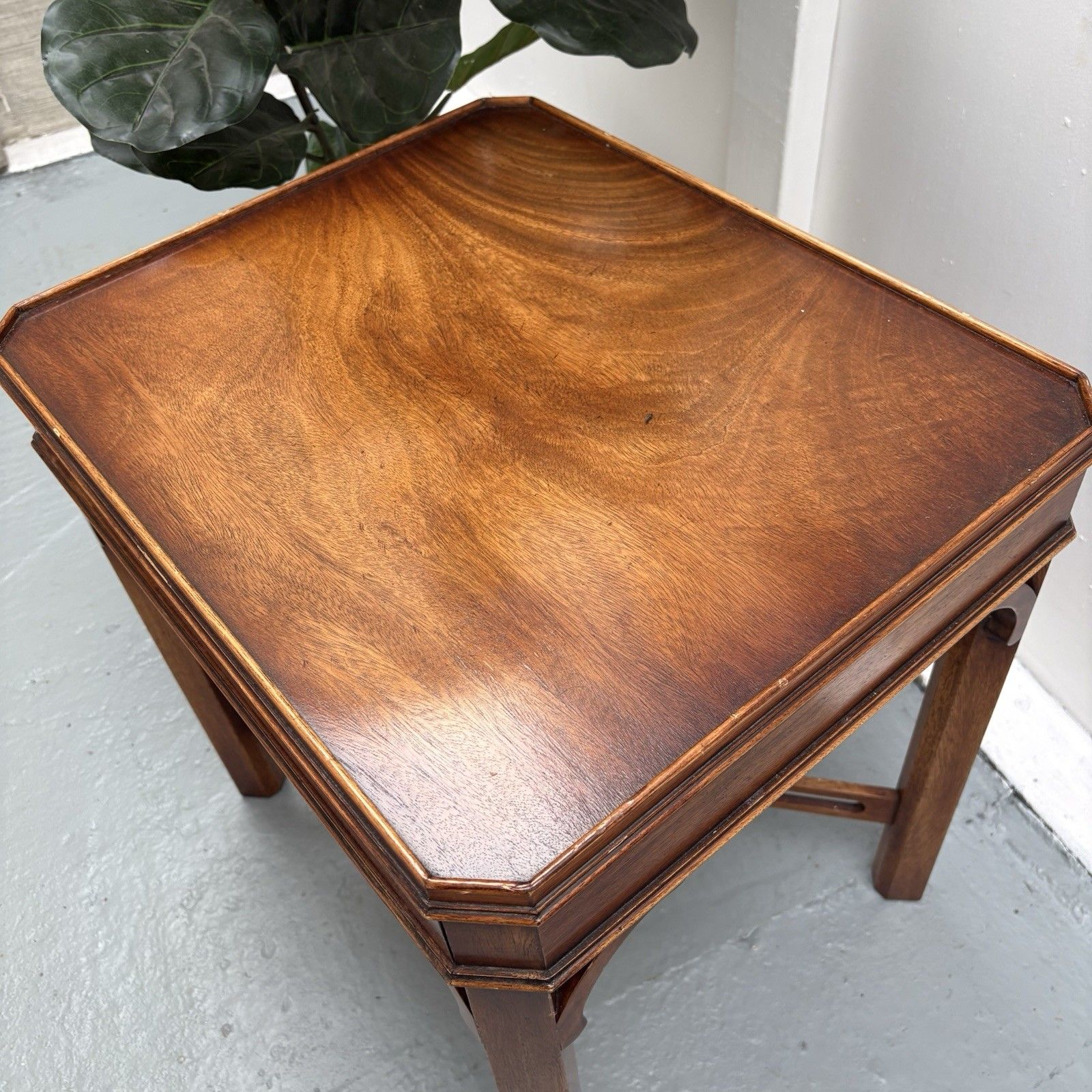Bevan Funnell Mahogany Side Table Georgian Revival England, 1960s photo Furniture