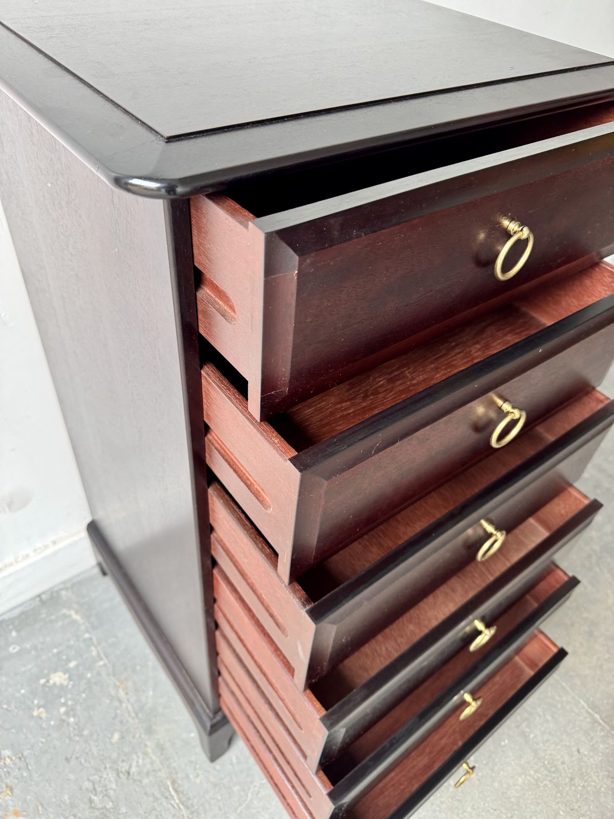 photo furniture Vintage Tallboy Chest Of Drawers By Stag