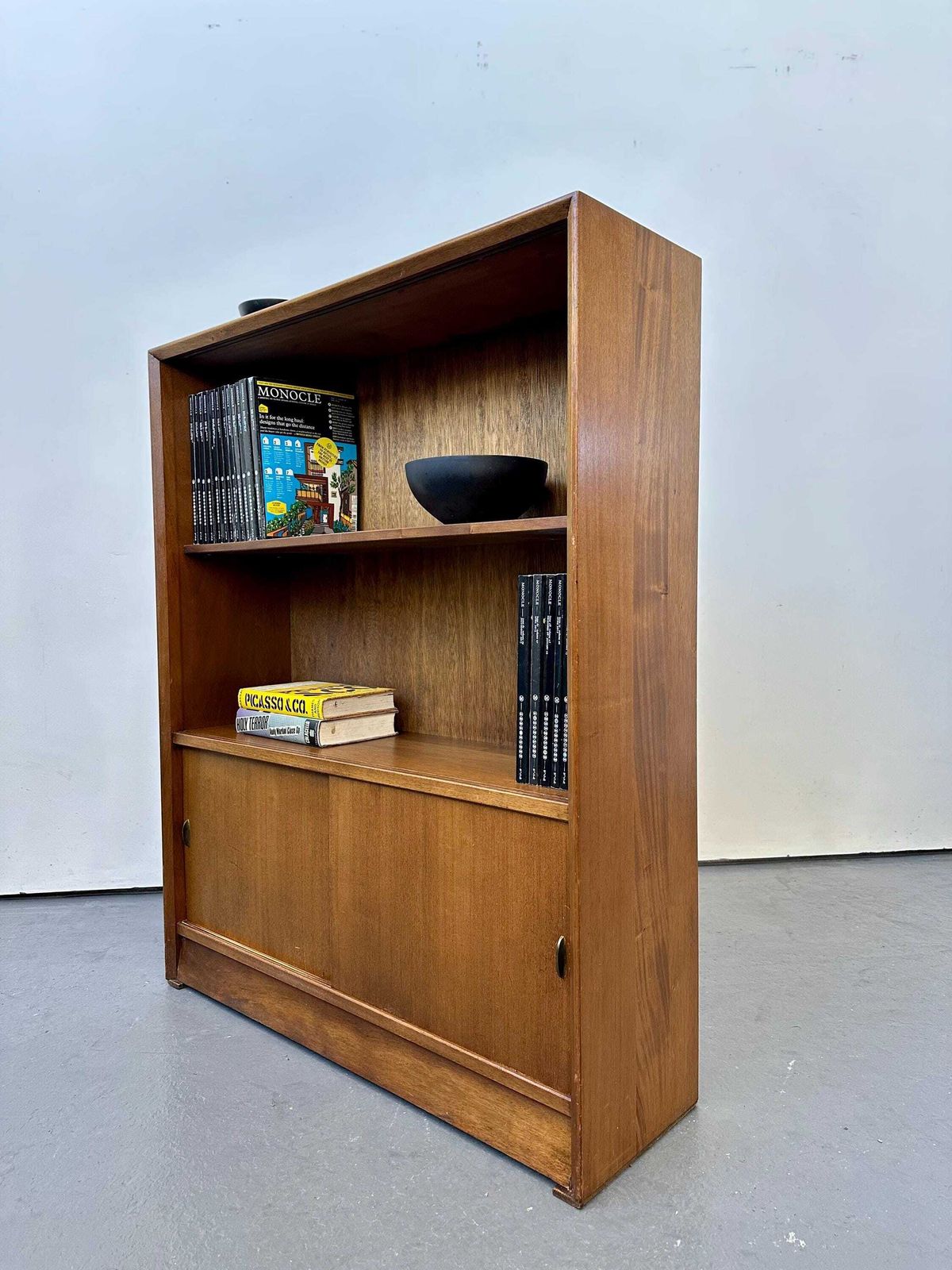Vintage 1960s Herbert Gibbs Teak Sideboard / Bookcase. Danish Retro G Plan Mid Century photo furniture