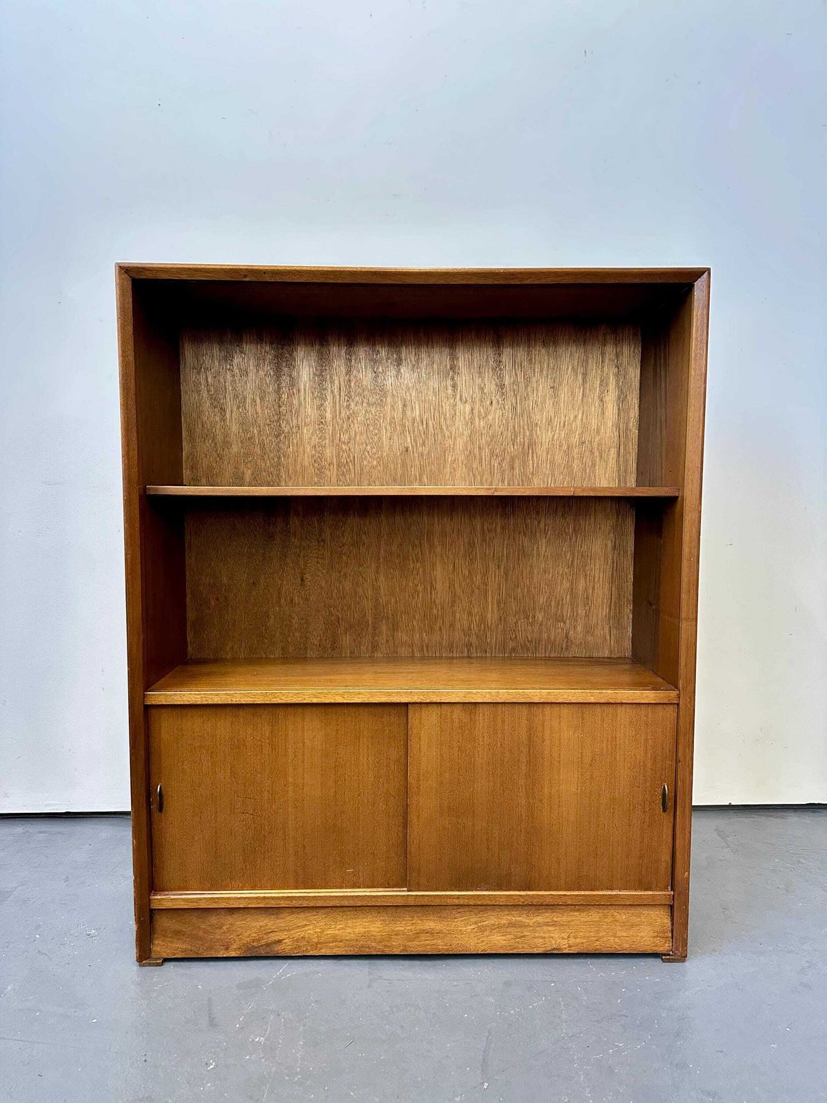 Vintage 1960s Herbert Gibbs Teak Sideboard / Bookcase. Danish Retro G Plan Mid Century photo vinterior