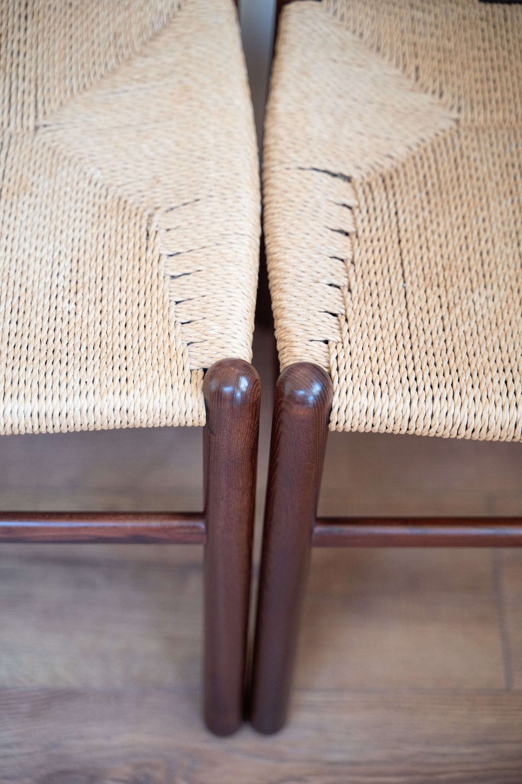 Set Of 6 Annig Sarian Tisettanta Vintage Dining Chairs photo vinterior