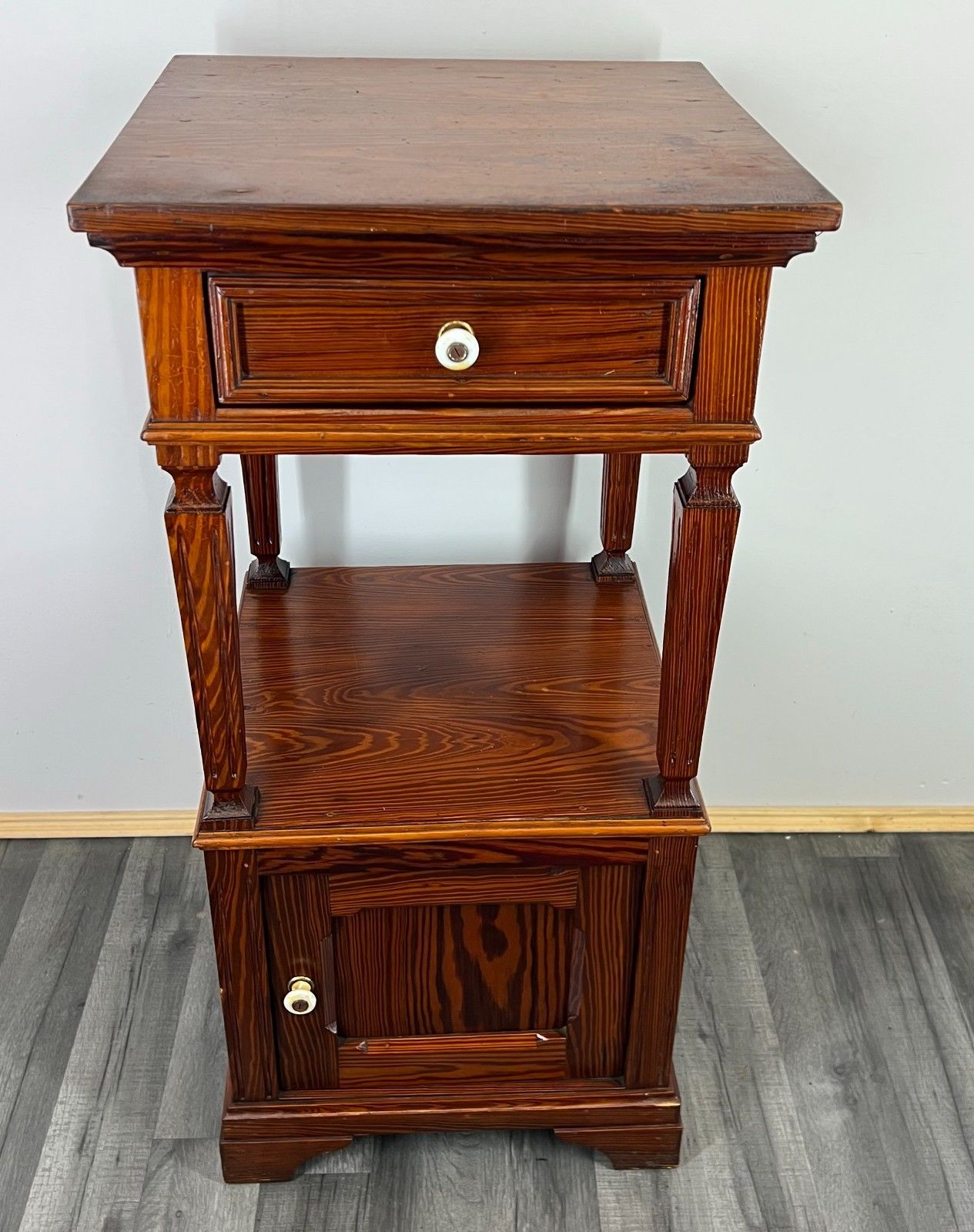 Bedside Table Antique French Carved Wood Carved Cabinet Cupboard Lot 1876