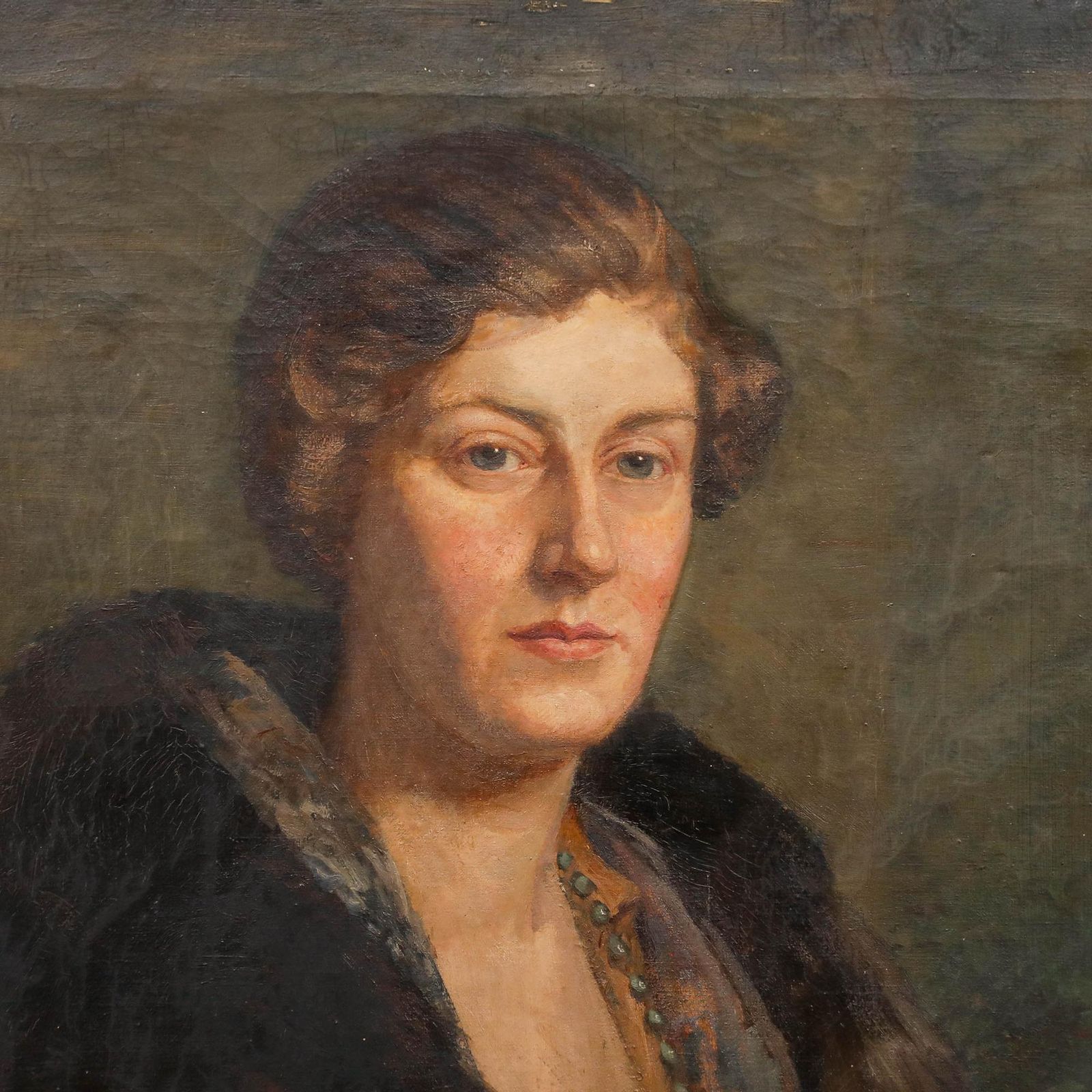 Attrib. Harry Mileham (1873 1957) Early 20th Century Oil, Portrait Of A Lady photo 995.0