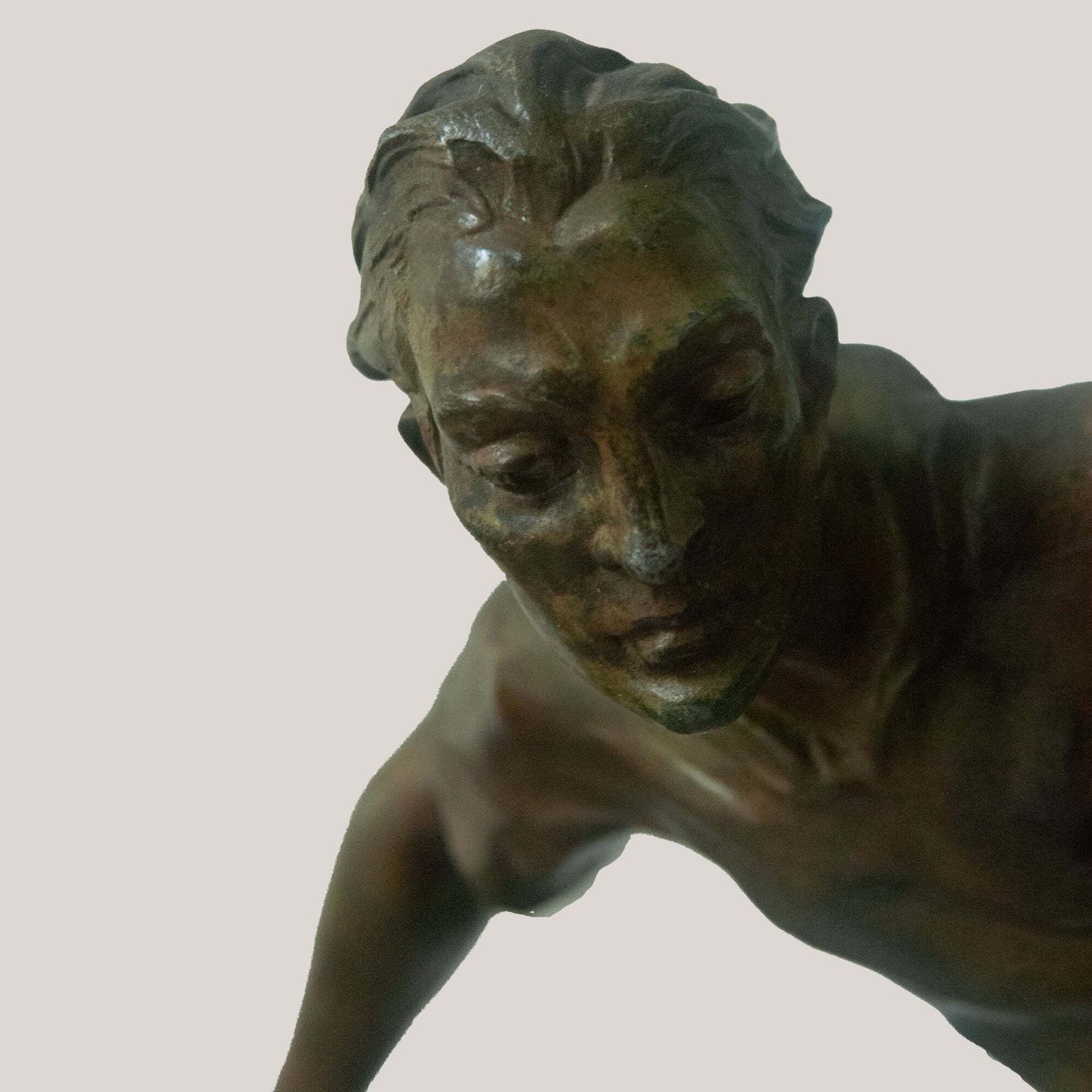Le Shoot – Spelter Voetbalbeeldje Van Lemoyne photo furniture