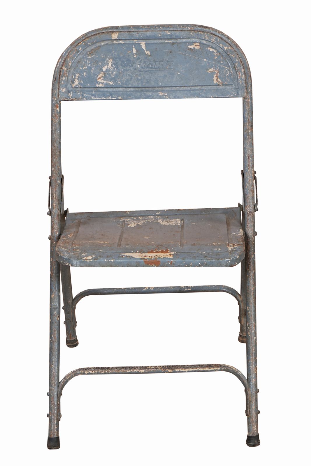 Grey Iron Folding Garden Chair photo furniture