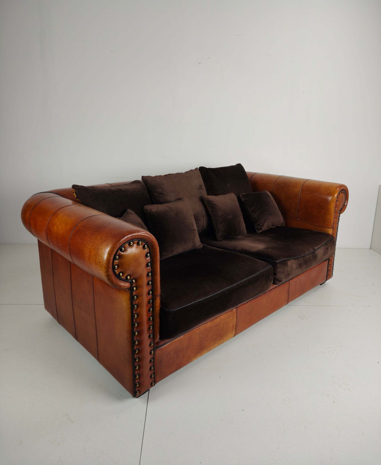 Luxury Handmade Sheepskin 2.5 Seater Sofa – By Lounge Atelier photo for sale