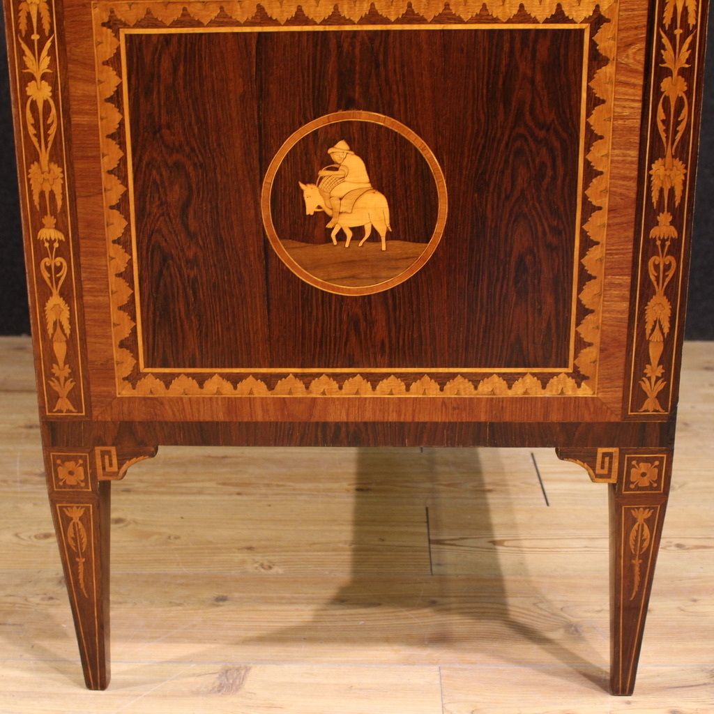 photo for sale 20th Century Italian Louis XVI Style Inlaid Dresser