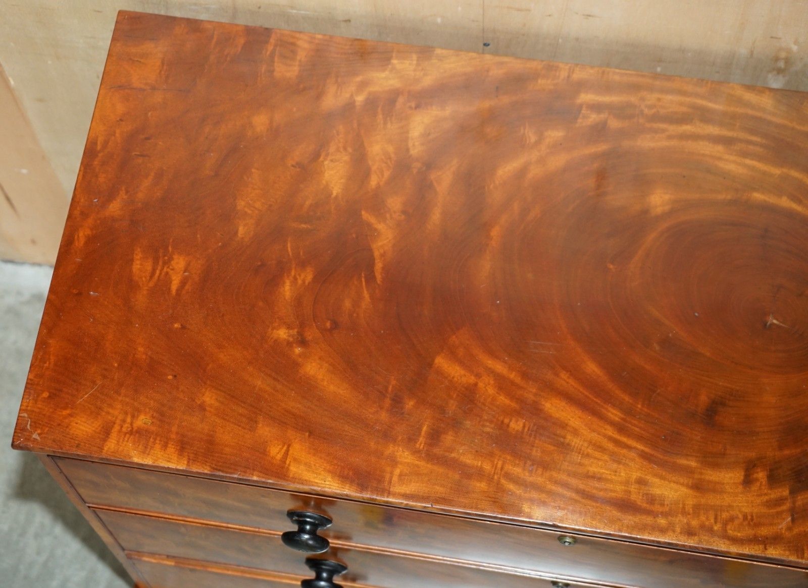 Exquisite Timber Patina Satin Walnut Victorian Circa 1860 Chest Of Drawers photo 4950.0