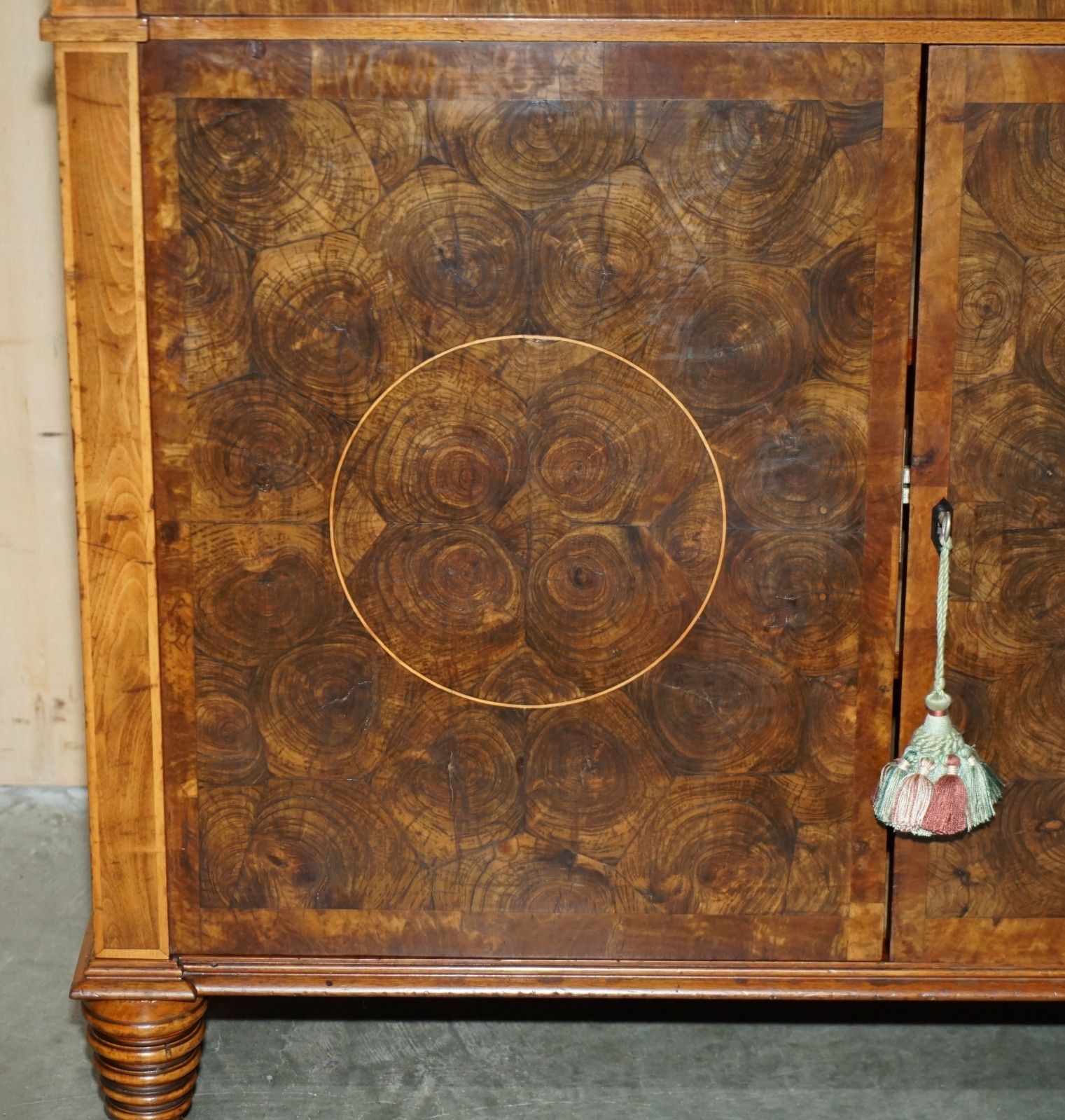 Furniture Captain Edward George Spencer Churchill Circa 1710 Oyster Veneer Chest On Stand photo
