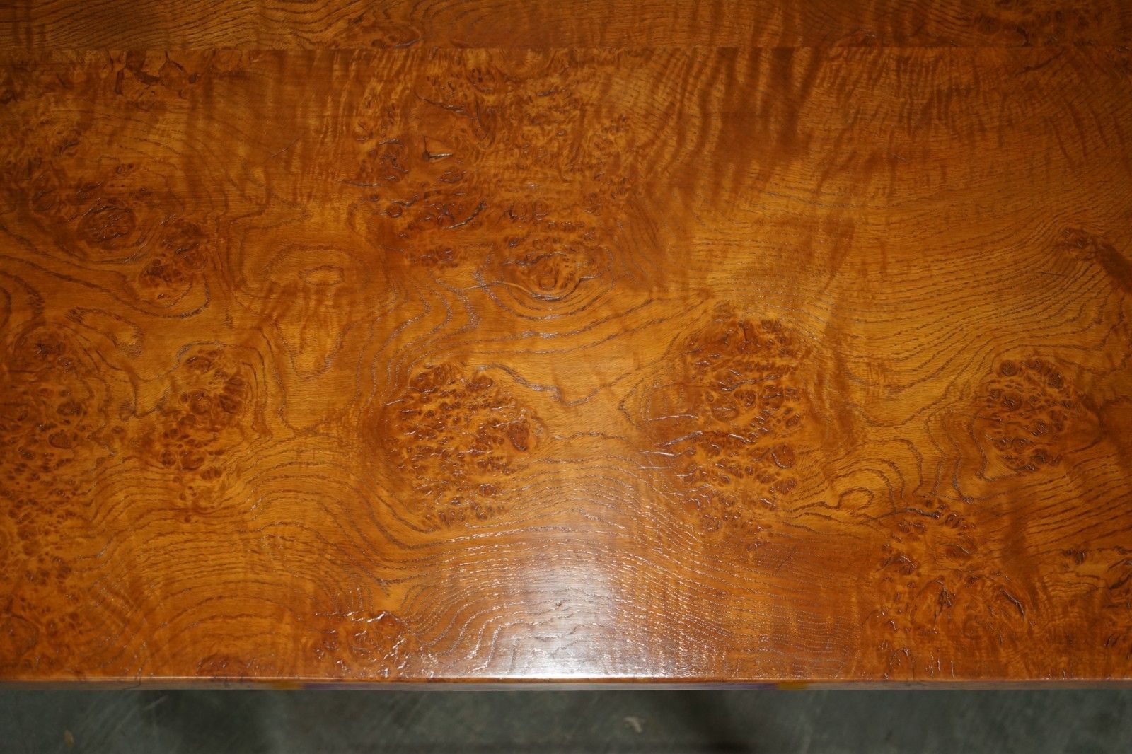 14950.0 Super Rare Circa 1960's Robert Mouseman Thompson Burr & Burl Oak Dining Table photo