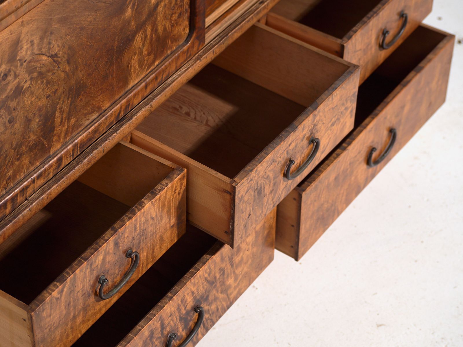 Antique Japanese Mizuya Dansu Kitchen Cabinet – Period Taisho/Showa (C.1910 1940) photo Furniture