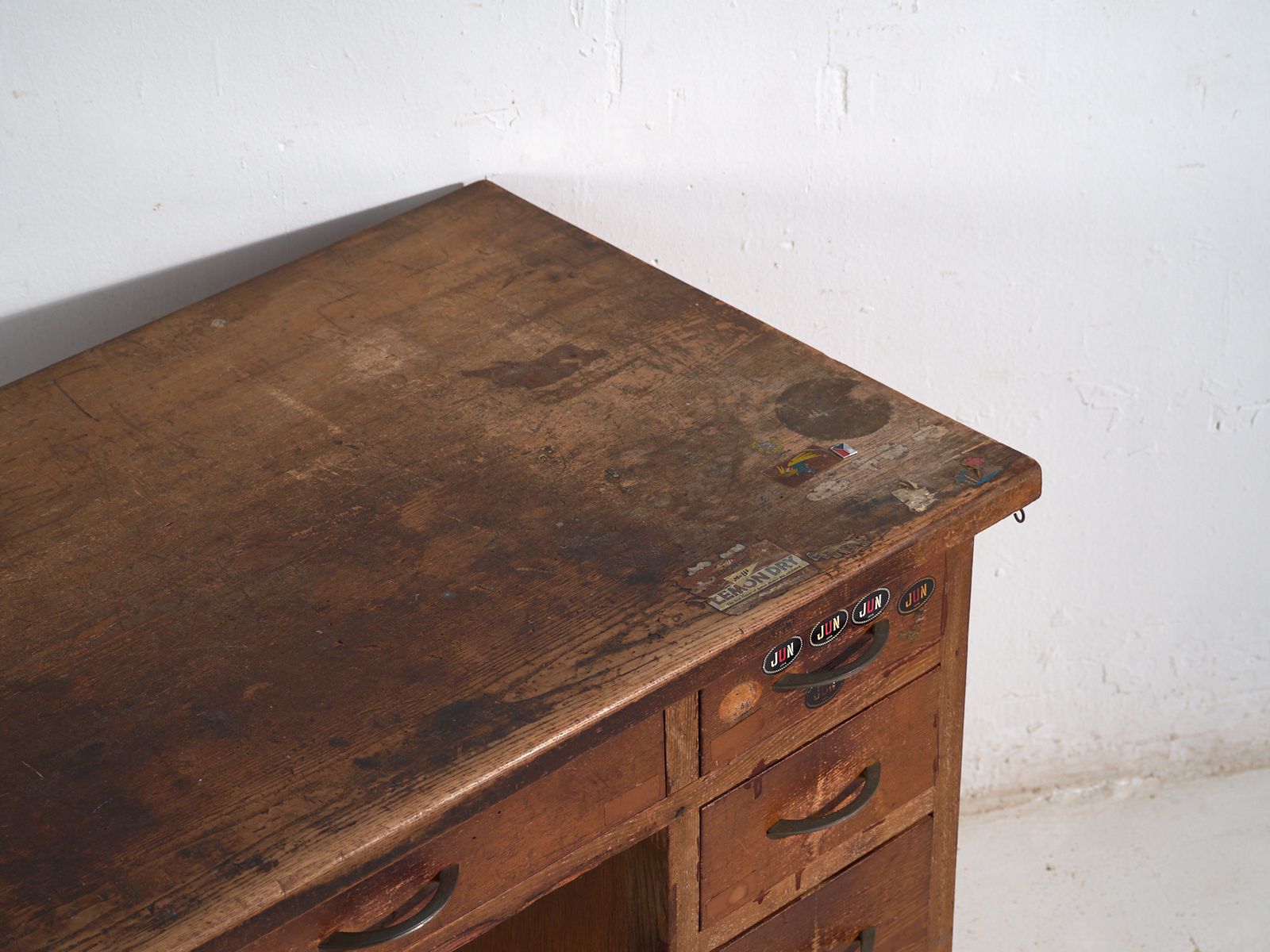 Antique Japanese Writing Desk With Drawers – Showa Period (C.1926 1970) #80 photo furniture