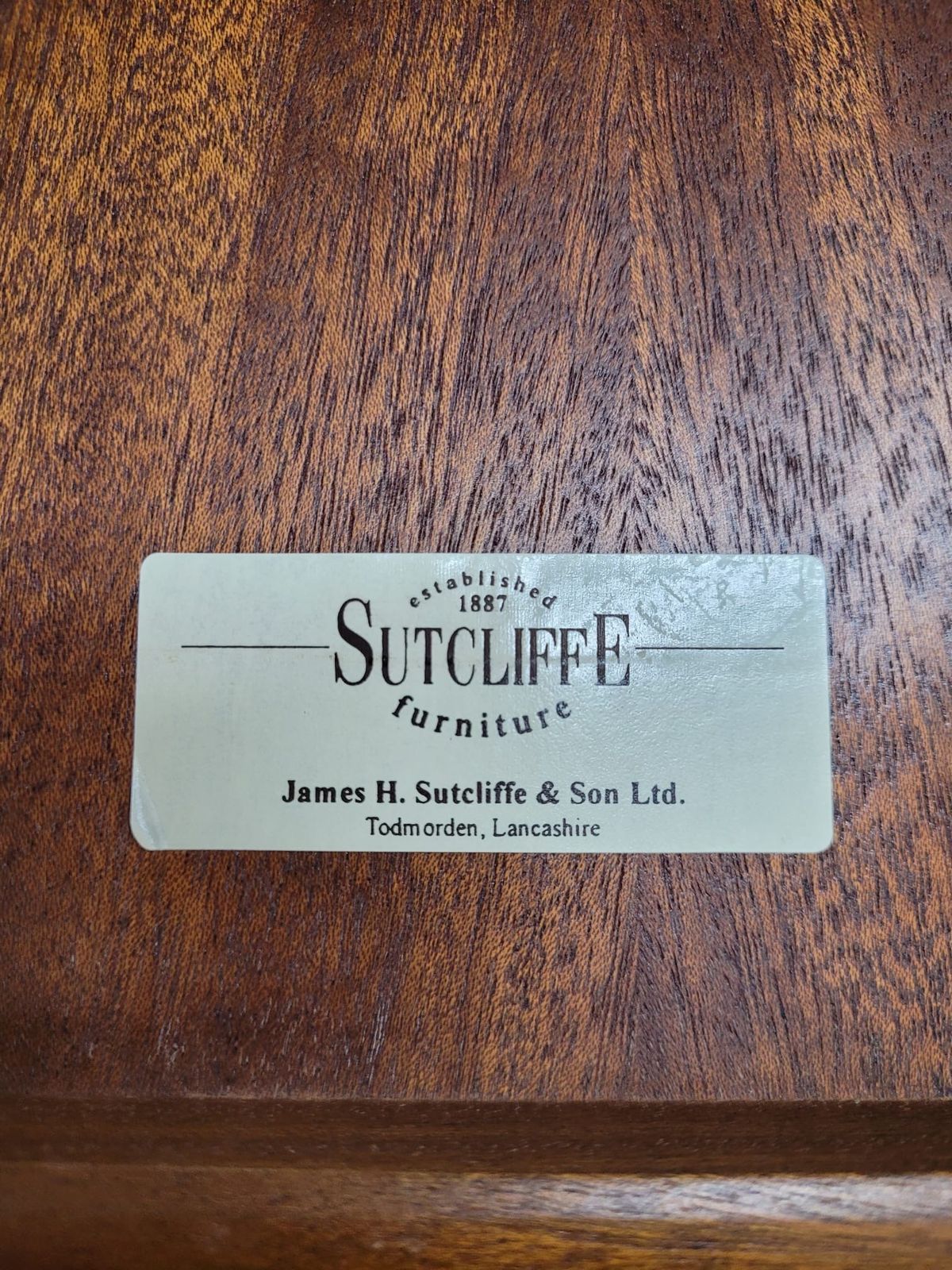Extending Dining Table By James H Sutcliffe And Six Chairs By Nathan photo vintage