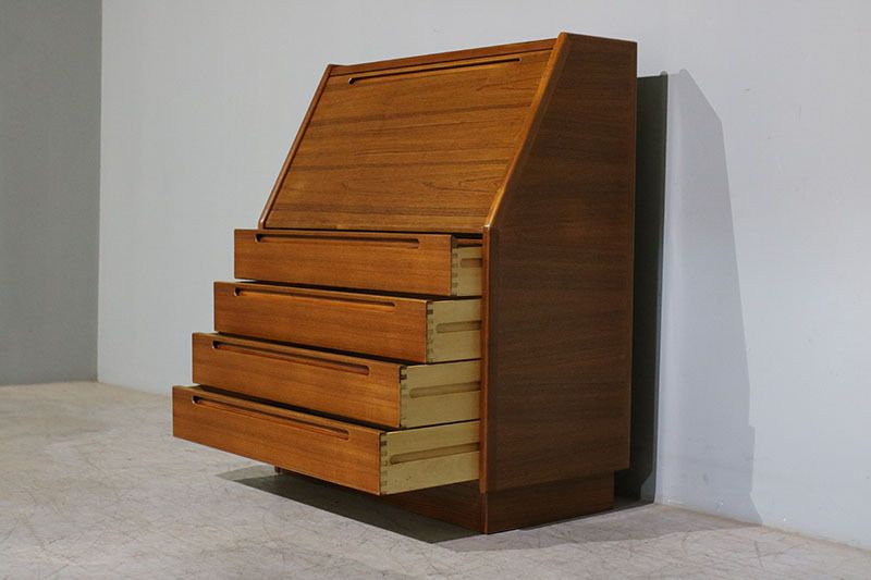 Arenkiel Teak Writing Desk From The 1960s photo for sale