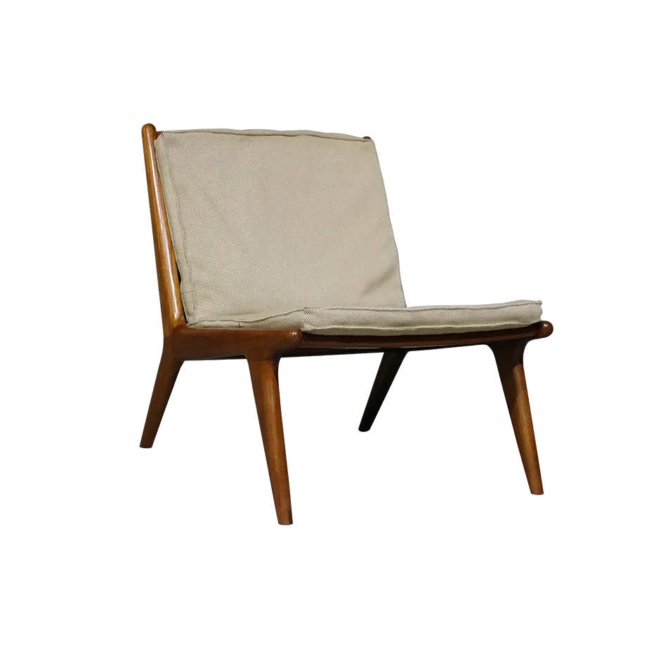 Karl Erik Ekselius Armchair In Teak