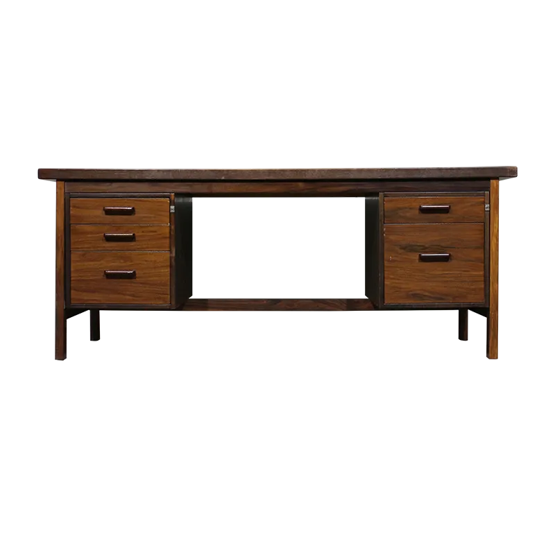 Secretary Desk From The 1960s In Rosewood.