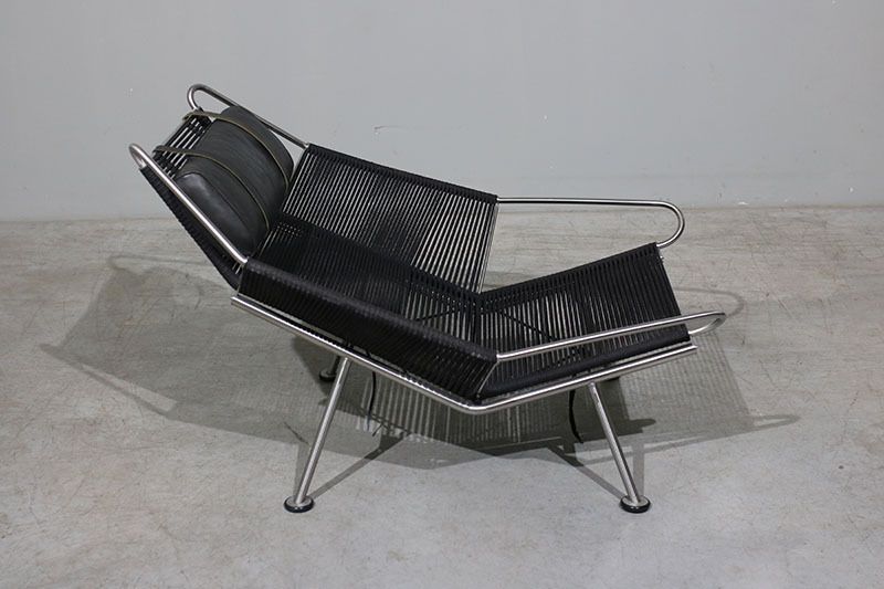 Hans J. Wegner Flag Halyard Armchair photo for sale