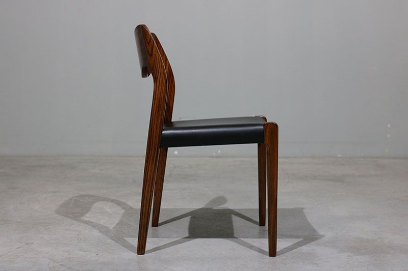 Set Of 4 Niels O. Moller Chairs In Rosewood photo vinterior