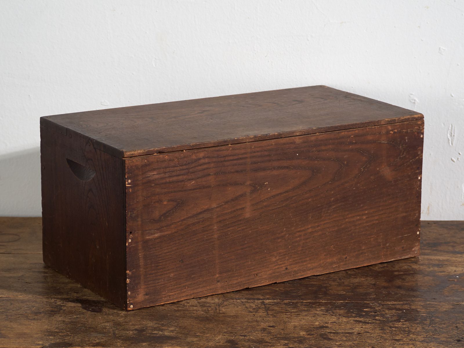 Furniture Antique Japanese Desk Chest With Three Drawers – Meiji / Taishō Period (C.1890 1926) photo