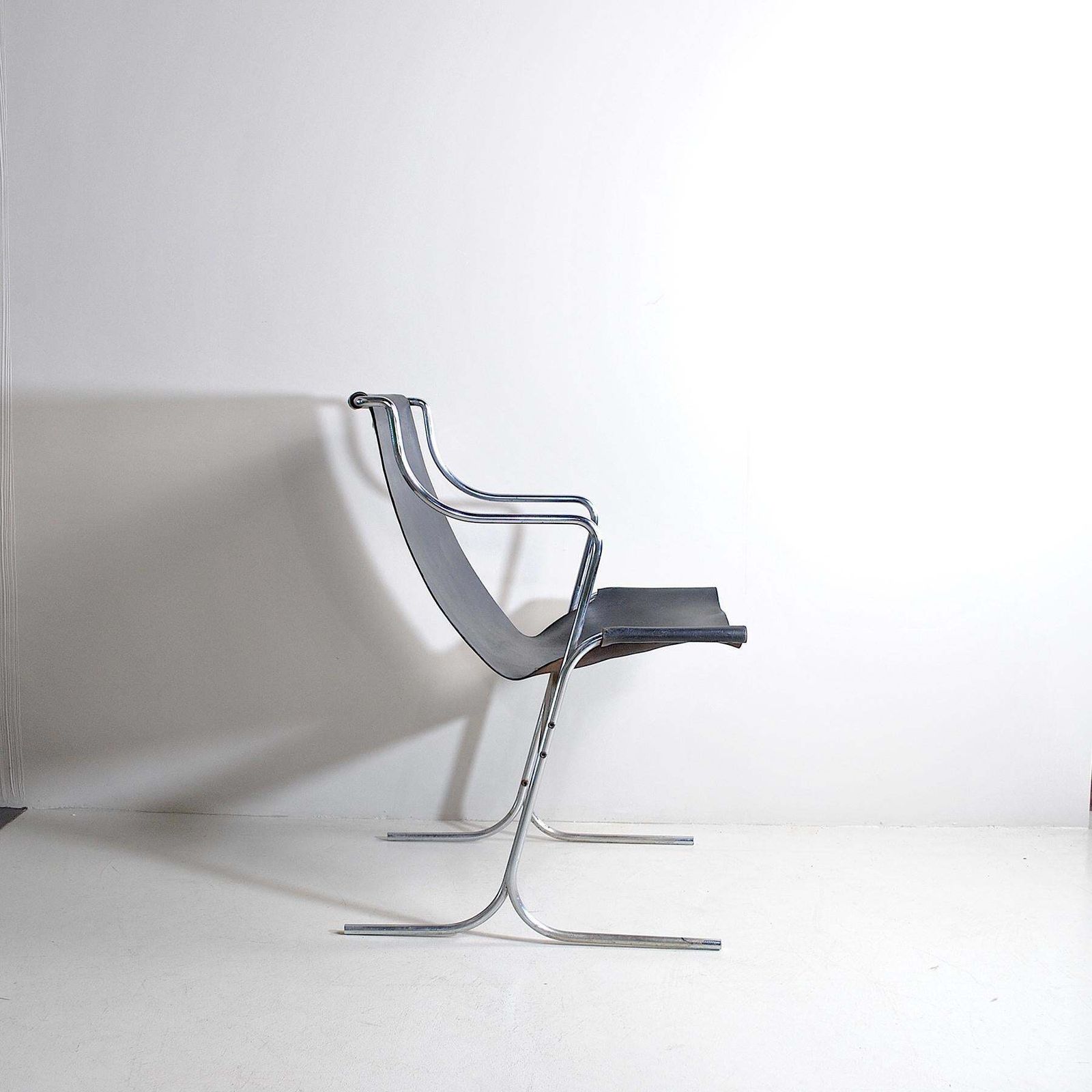 Ross Littell Cigno Chair By Icf Milan 1960s photo for sale