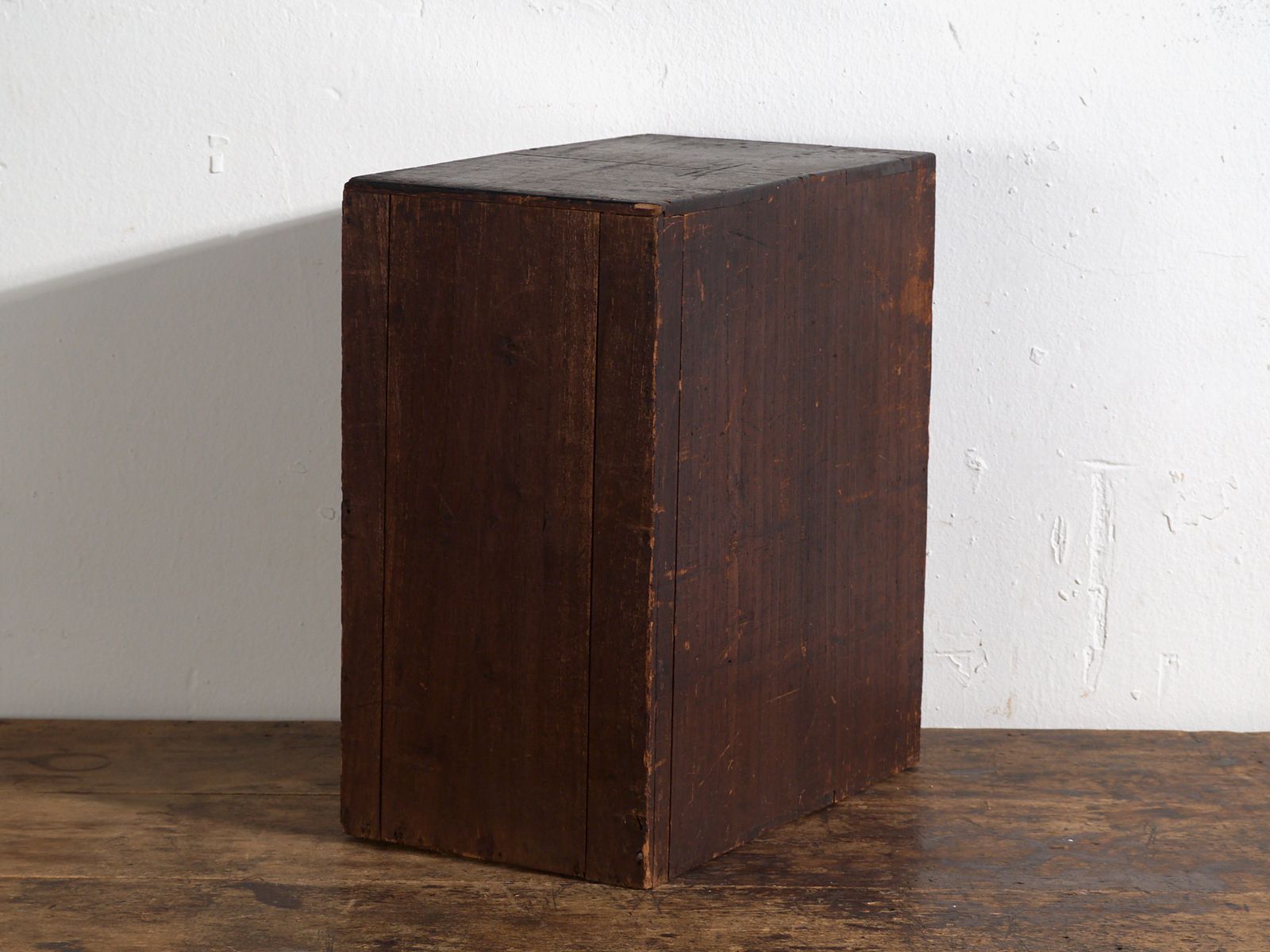 photo for sale Japanese Vertical Ko Dansu With Five Drawers In Paulownia And Japanese Cedar, Taishō–Early Showa Period, Circa 1912–1945
