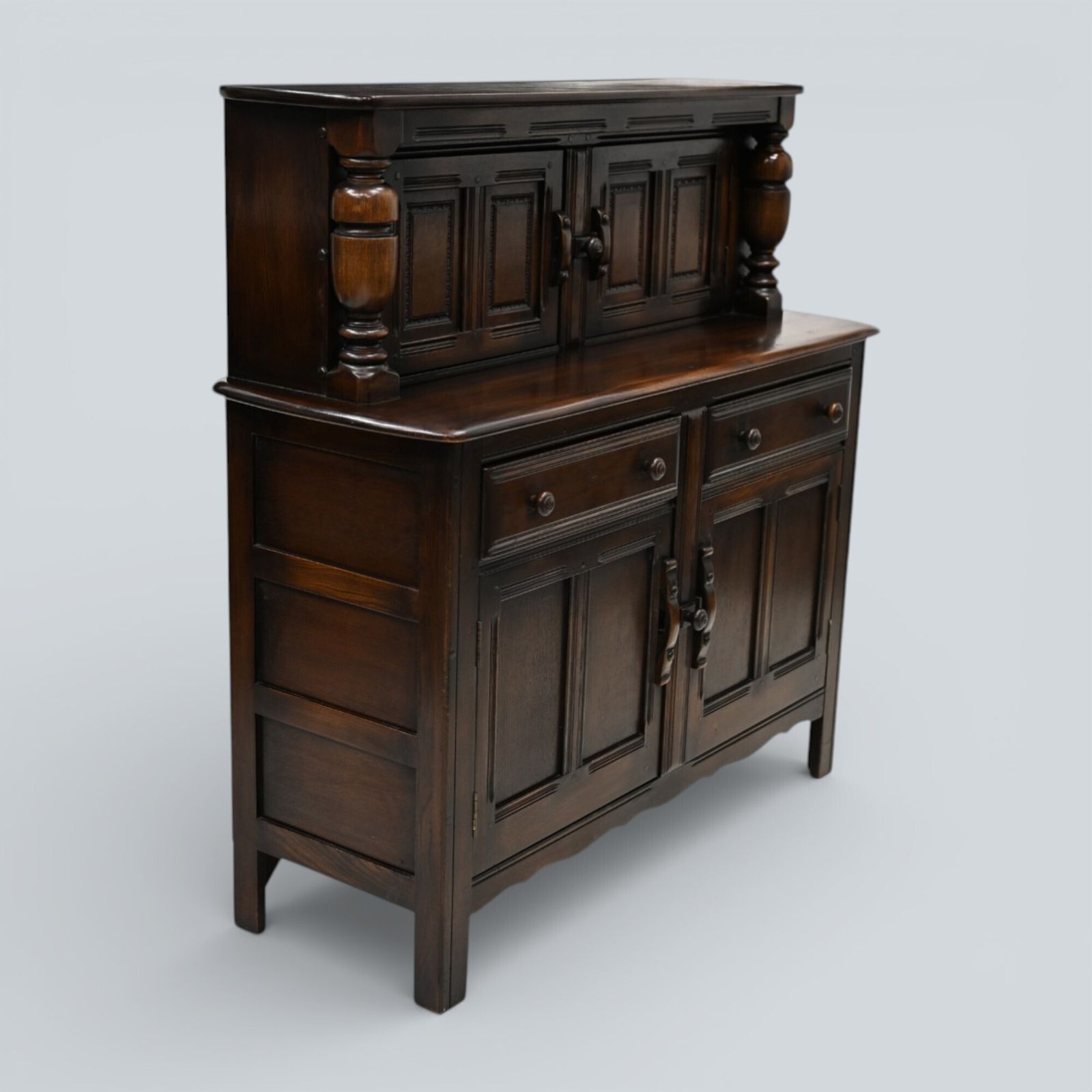 Original Ercol Old Colonial Buffet Sideboard 1960s Blue Label Free Uk Delivery* photo vintage