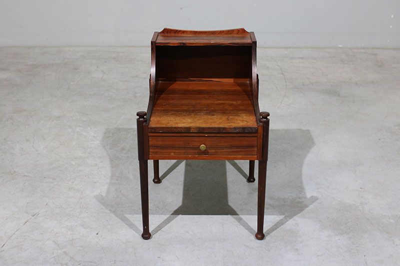 photo for sale Vintage Rosewood Bedside Table