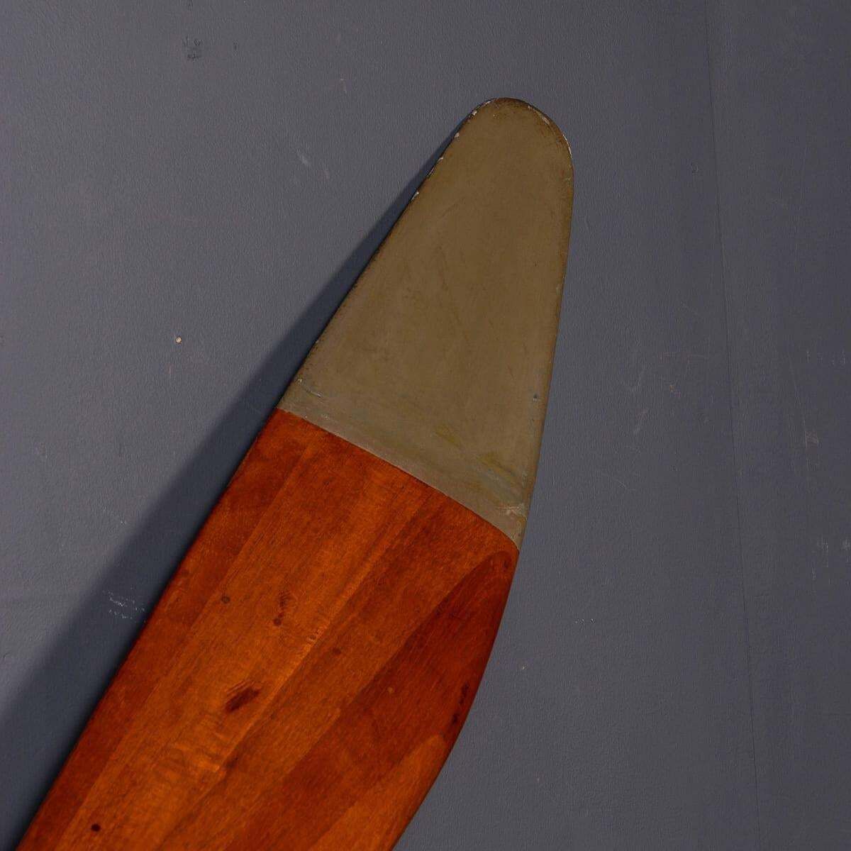 9672.0 Antique 20thc Wwi British R.A.F. Fe8 Fighter Plane Four Blade Propeller C.1916 photo