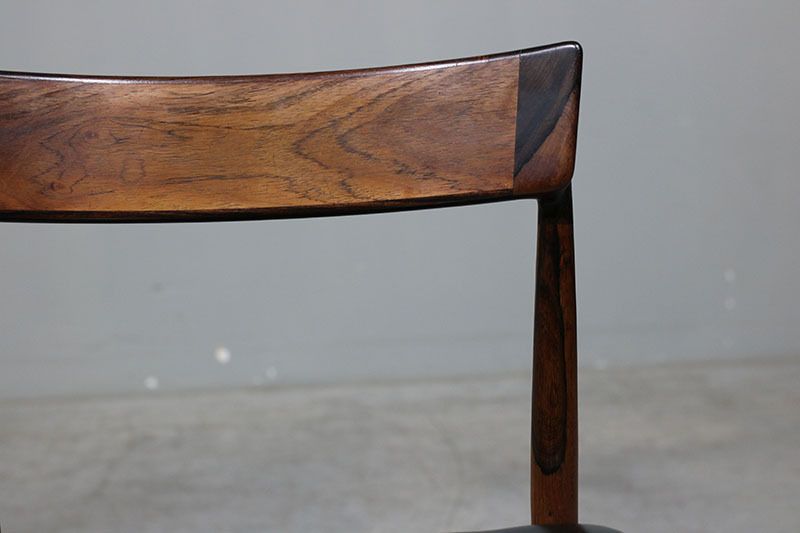 Set Of 6 Henry Rosengren Hansen Chairs In Rosewood. photo buy