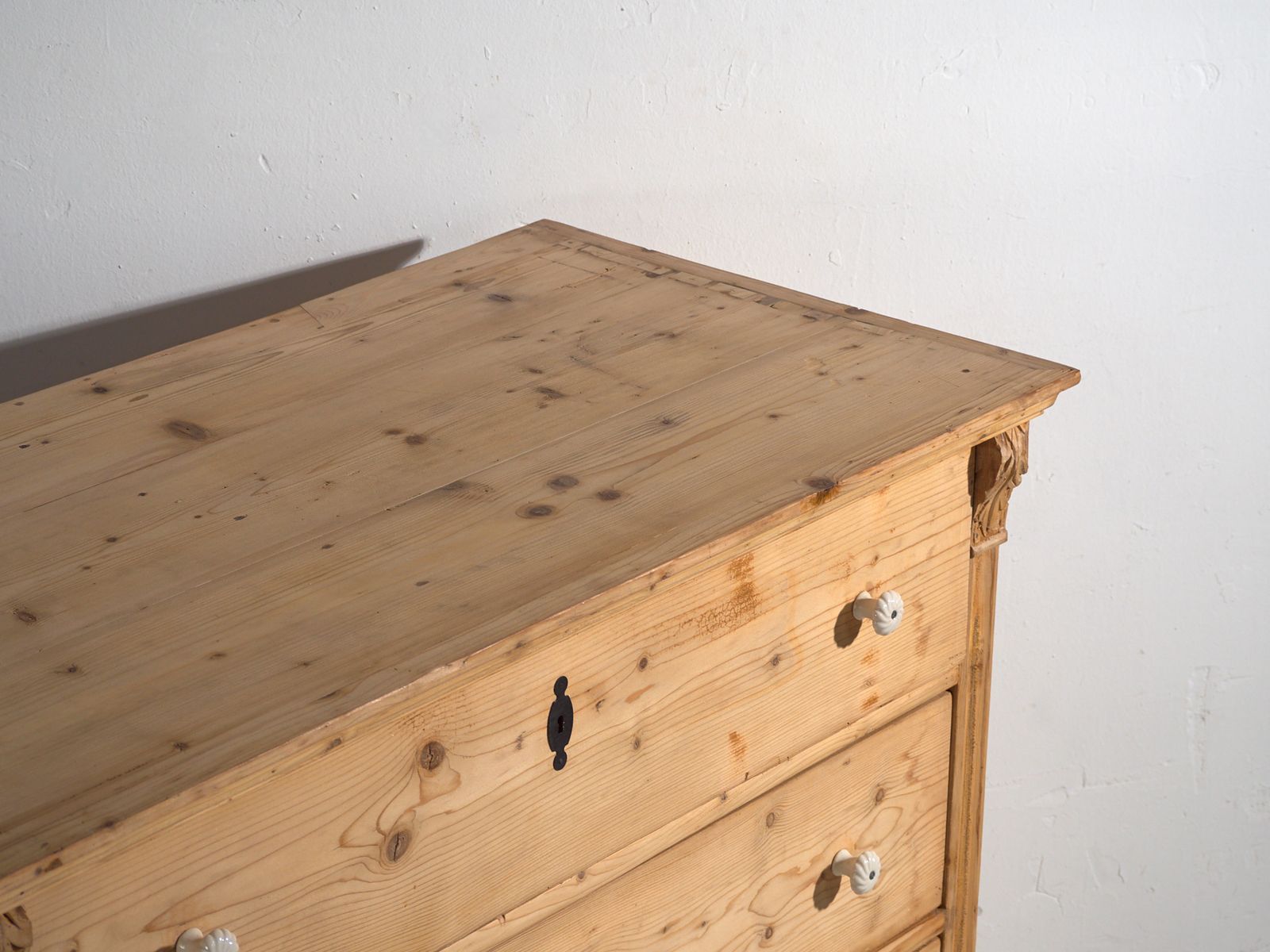 Antique Rustic Pine Chest Of Drawers, Central Europe, Circa 1900 #96 photo furniture