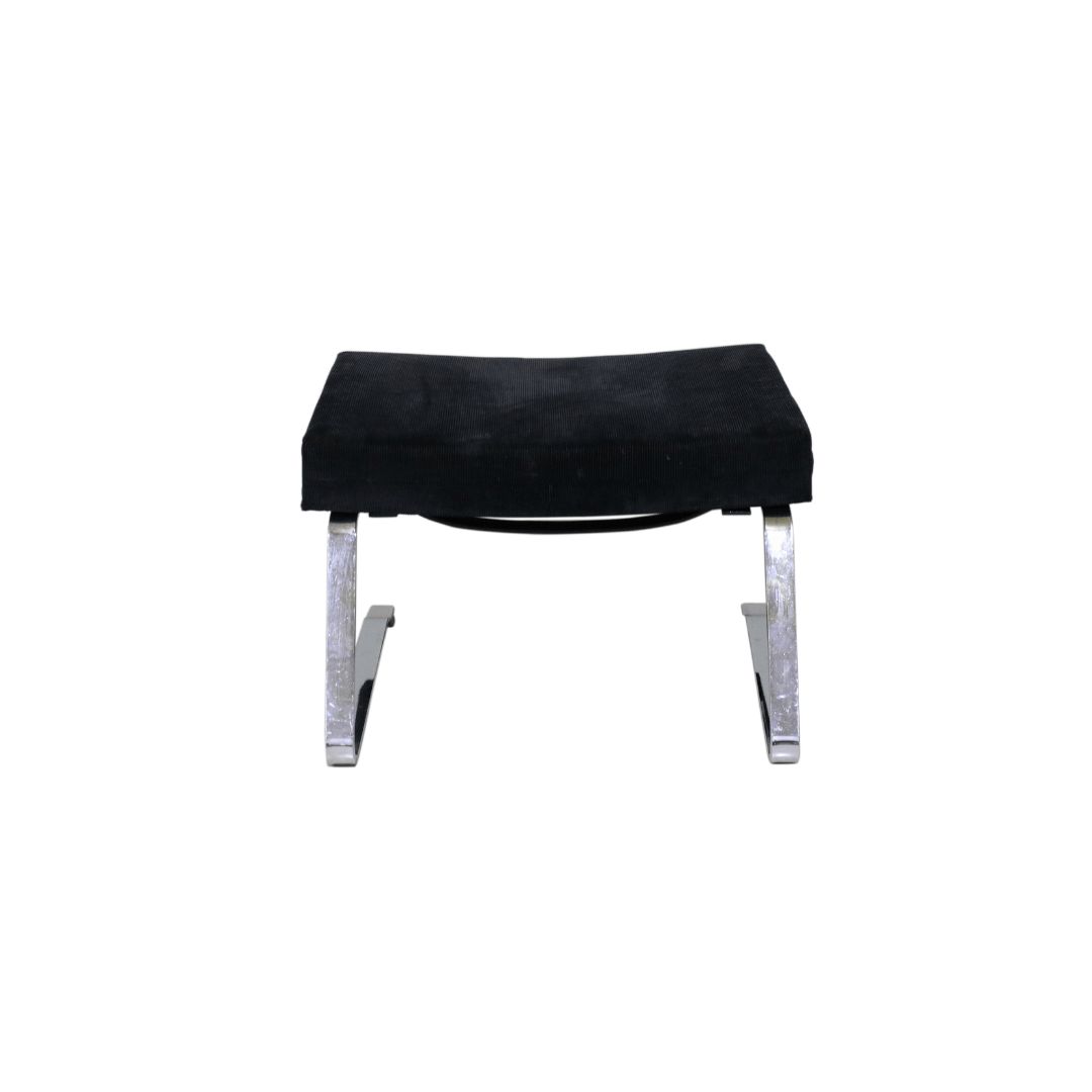 Nordic Armchair From The 1970s With Footrest. photo for sale