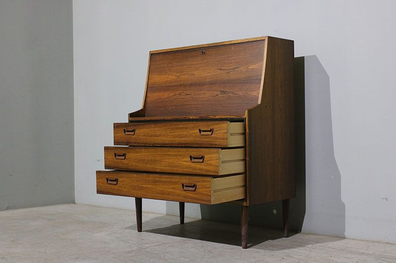 Danish Writing Desk In Rosewood photo furniture