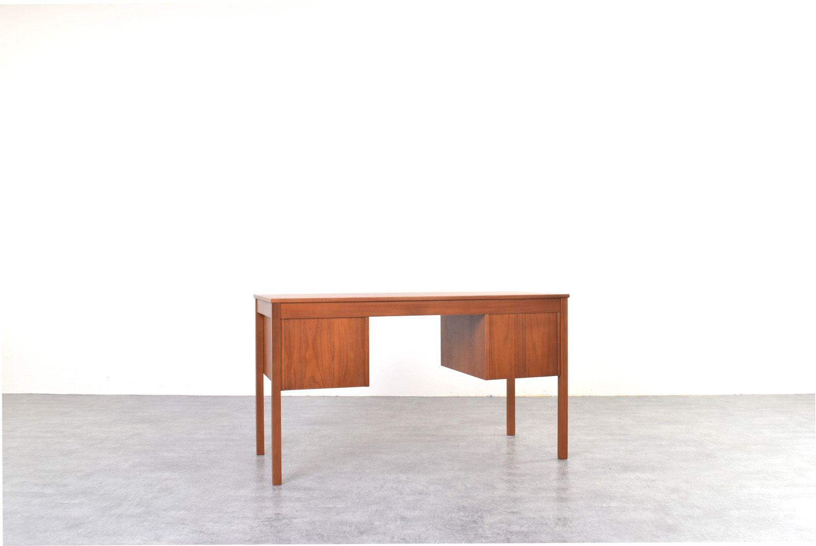 Mid Century Danish Teak Desk From Domino Møbler, 1960s. photo buy