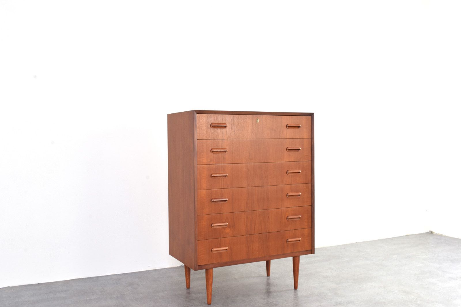 Mid Century Danish Teak Chest Of Drawers, 1960s. photo buy