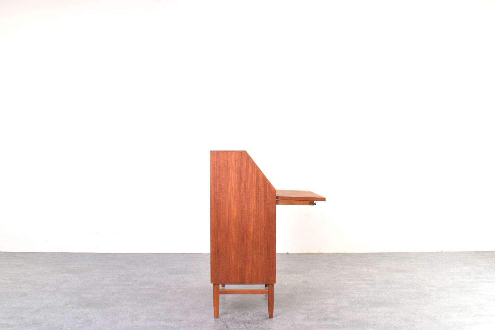 Mid Century Danish Teak Secretary, 1960s. photo vintage