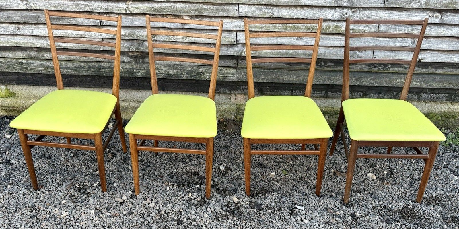 Retro Midcentury Meredew Dining Chairs Set Of 4
