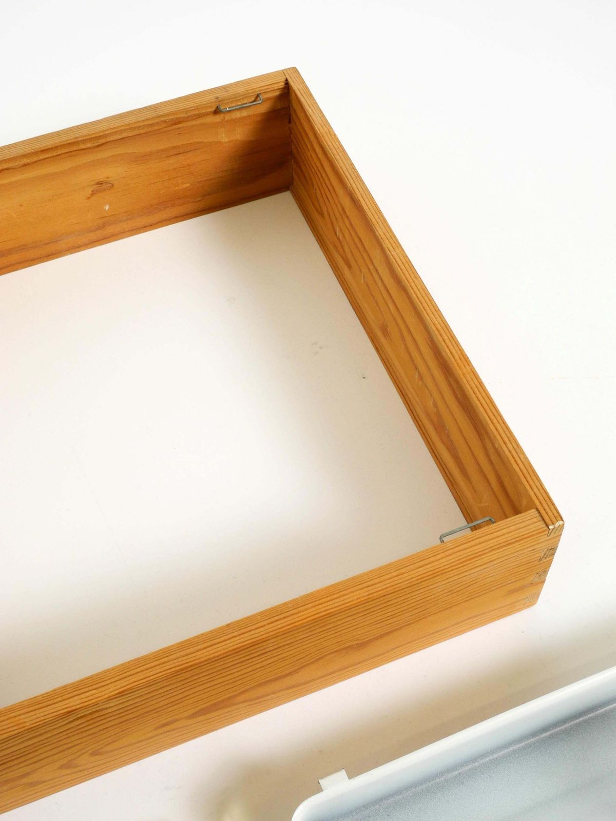 photo buy Beautiful 1970s Square Ceiling Lamp Made Of Pine Wood By Alda Sweden