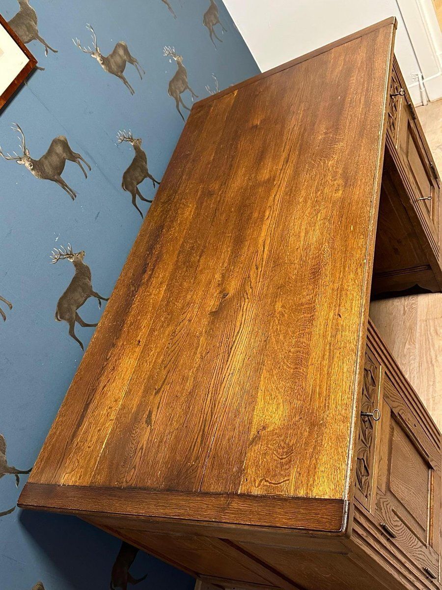 Antique Desk In Oak, 1890s photo furniture