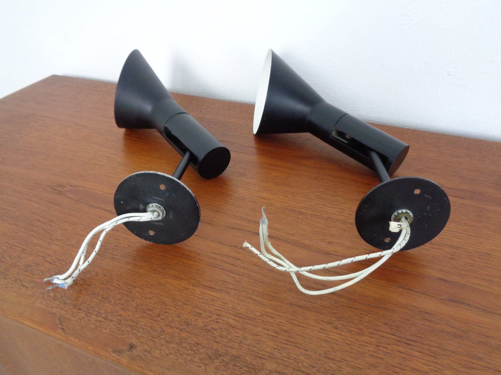 photo buy Early Visor Wall Lamps By Arne Jacobsen For Louis Poulsen, Denmark, 1950s, Set Of 3