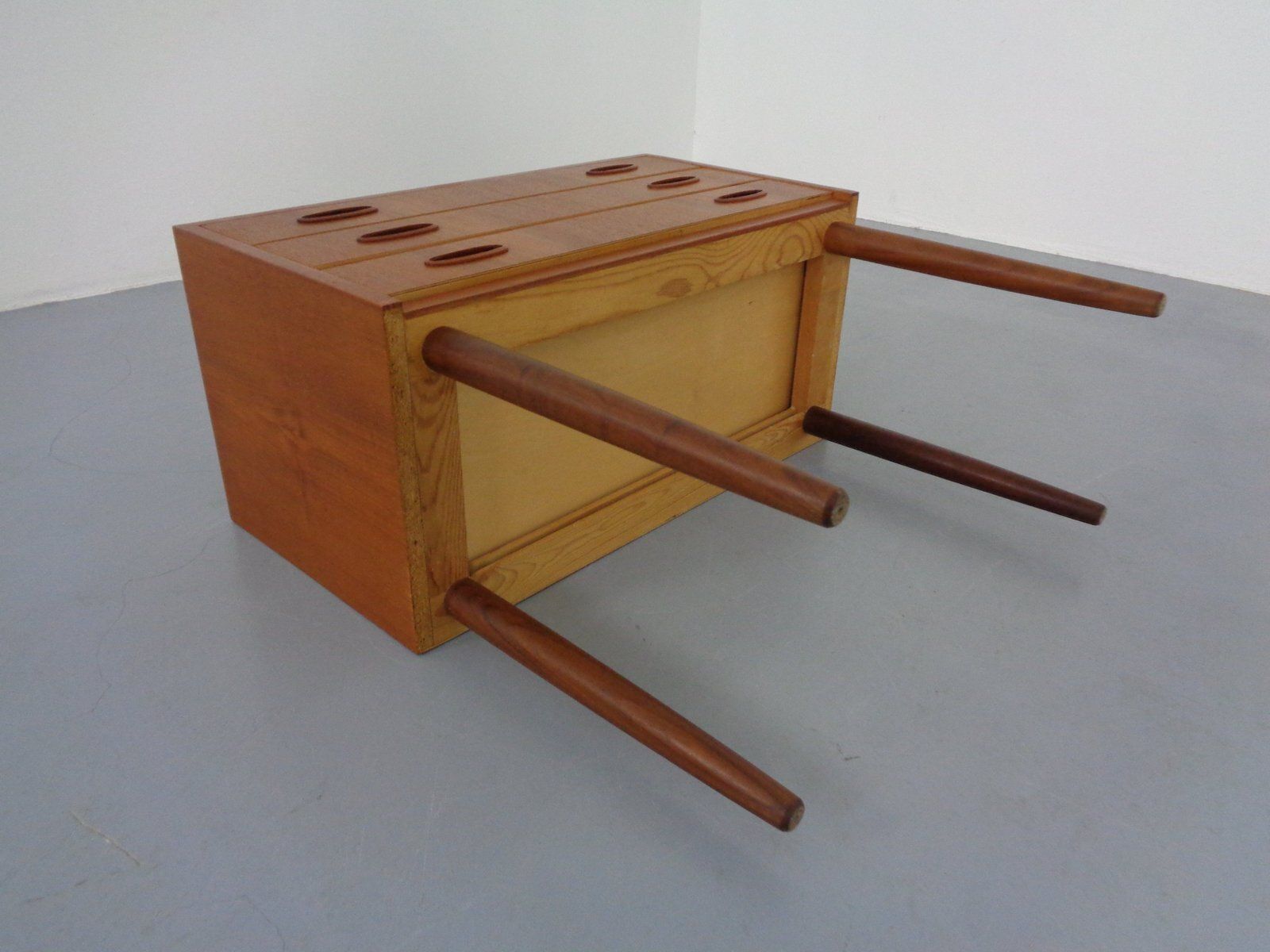 photo vintage Teak Chest Of Drawers From Arne Vodder, Denmark, 1960s
