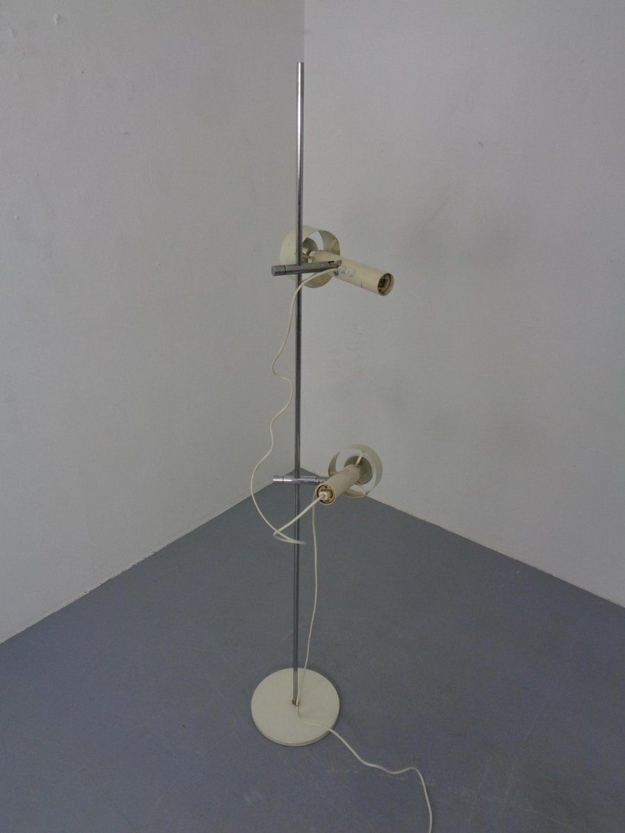 Adjustable Floor Lamp By Edi Franz For Swiss Lamps International, Switzerland, 1960s photo 950.0