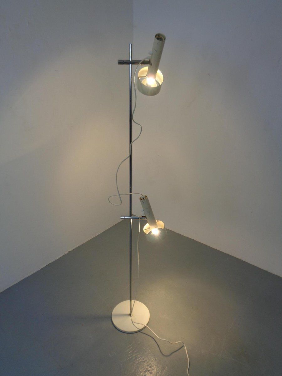 Adjustable Floor Lamp By Edi Franz For Swiss Lamps International, Switzerland, 1960s photo vinterior