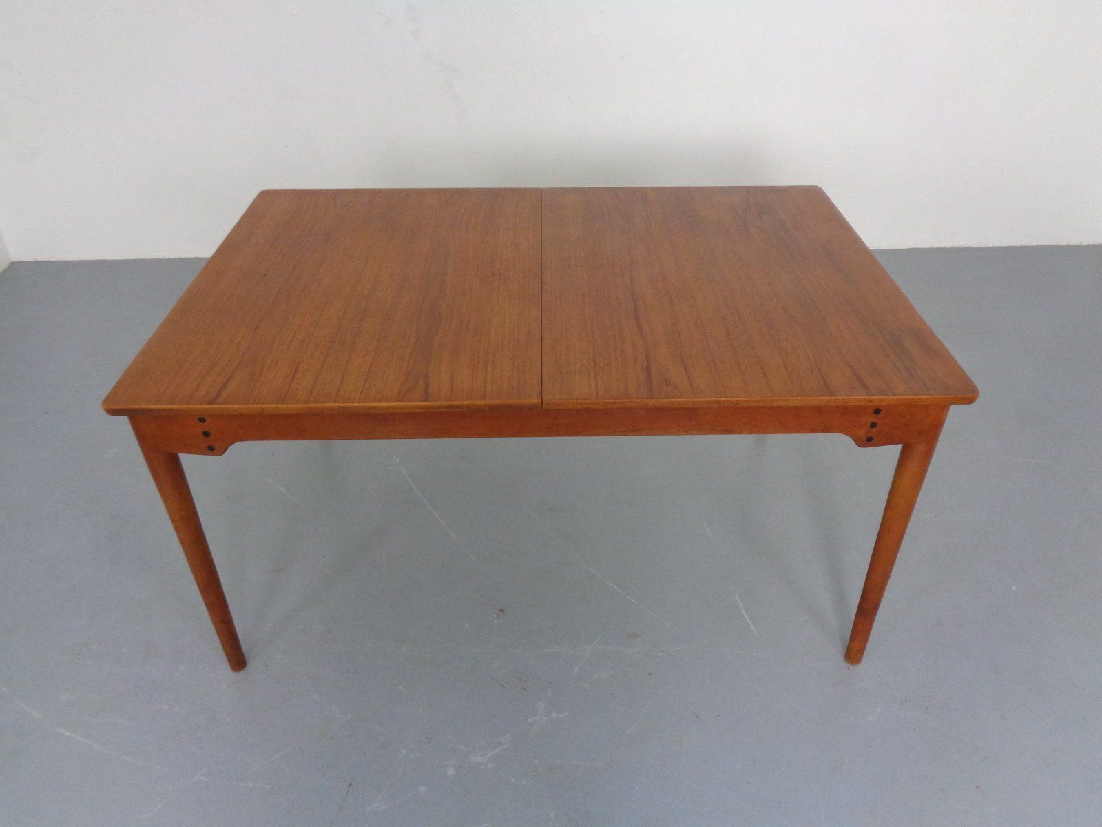 Extandable Teak Model B065 Dining Table By Finn Juhl For Bovirke, Denmark, 1950s photo 4820.0