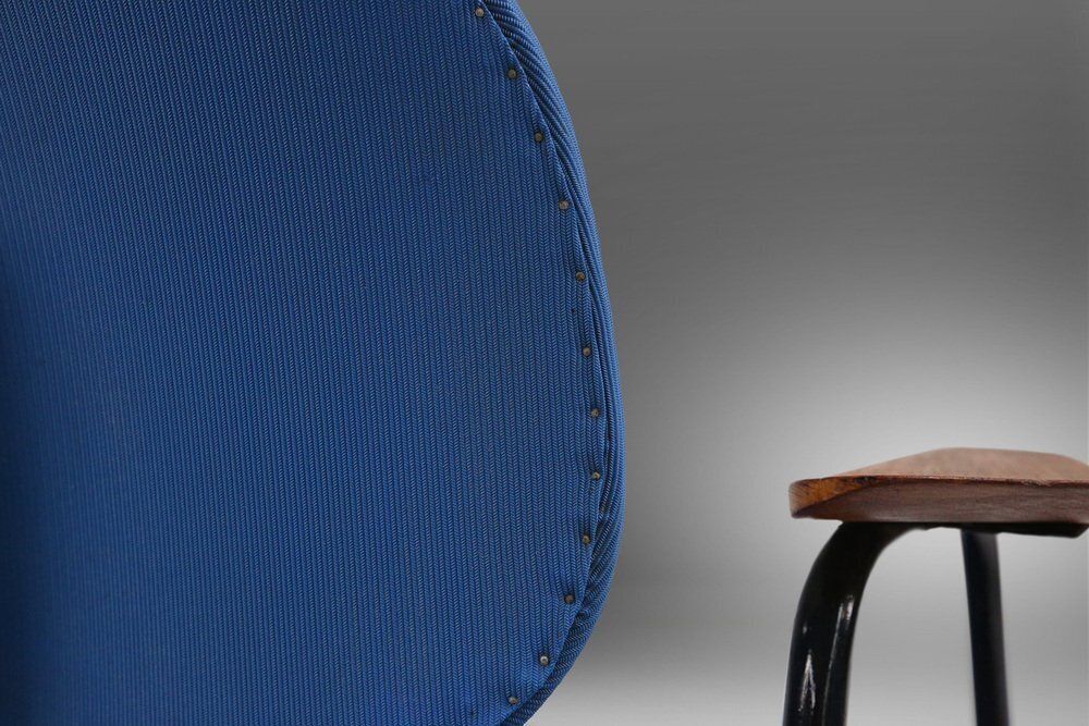 photo furniture Dining Chairs By Willy Van Der Meeren For Tubax, Belgium, 1950s, Set Of 6