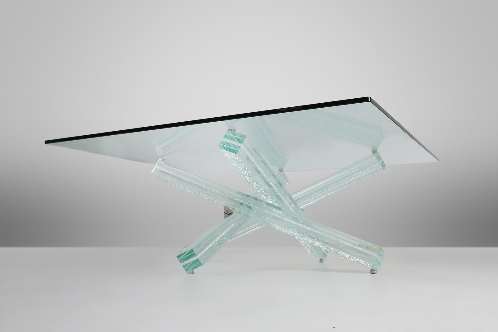 Mikado Coffee Table By Maurice Barilone For Roche Bobois, 1990 photo for sale