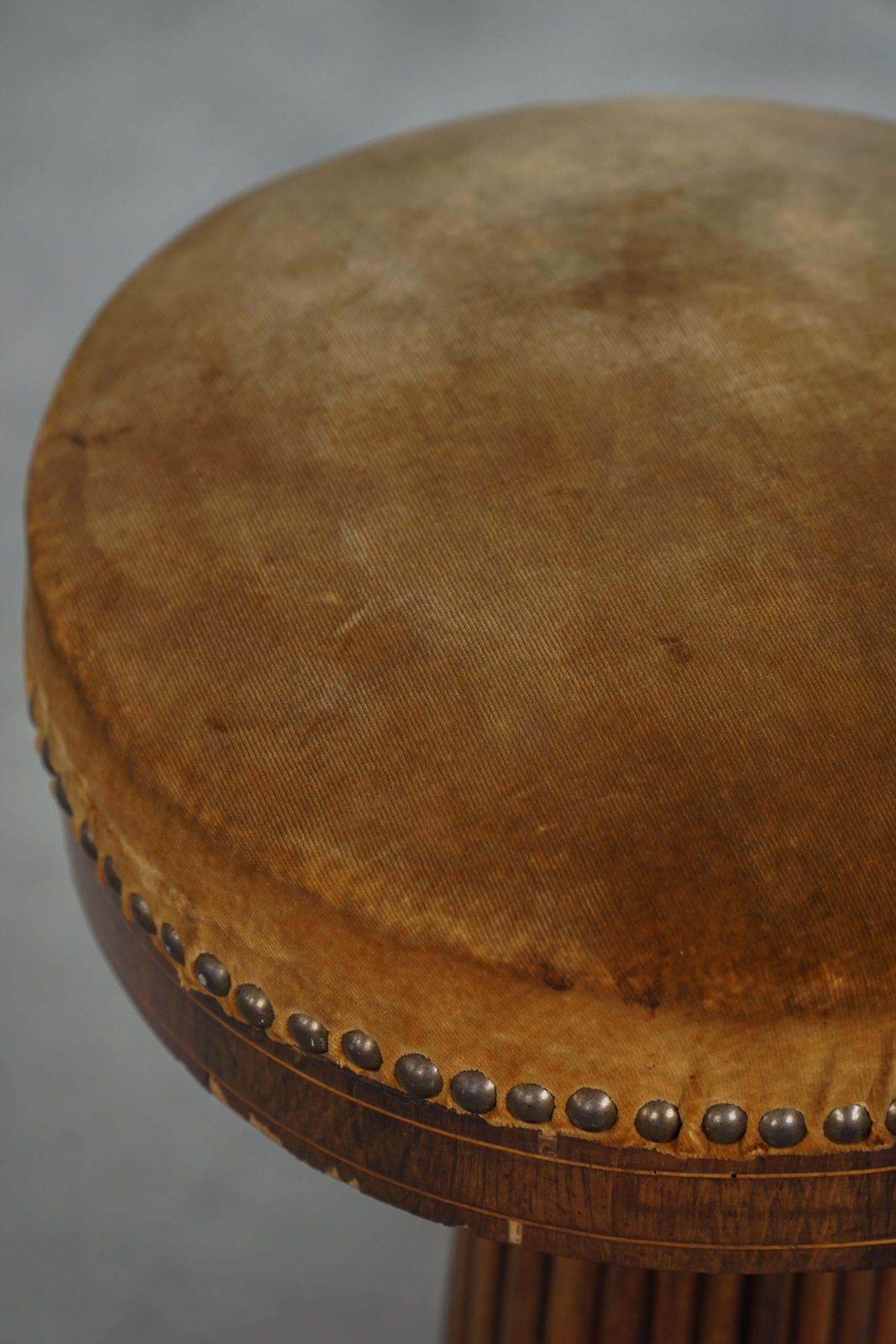 Antique Piano Stool, Oak & Velvet, French Cabinetmaker, Mid 19th Century photo buy